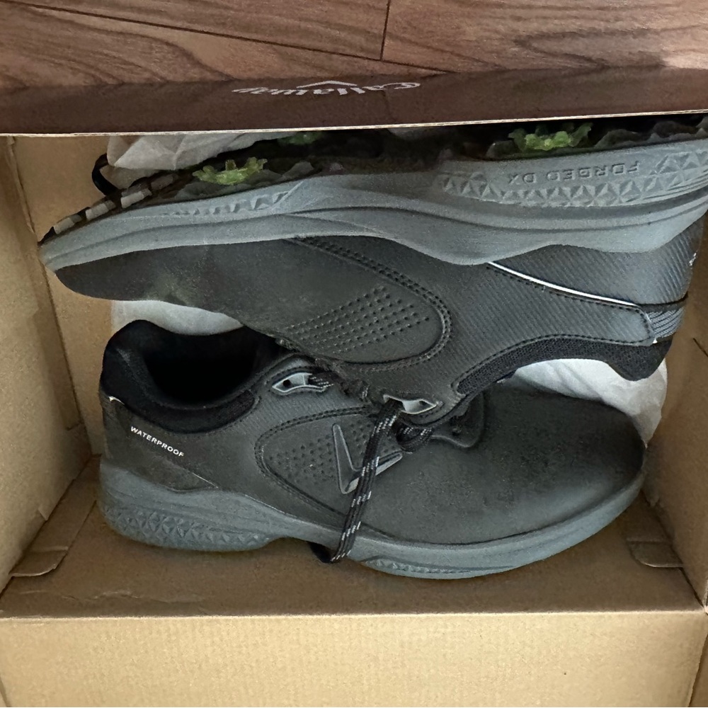 Callaway Solana TRX V3 golf shoe Sz 8.5 Waterproof Black Men's Shoes New in Box
